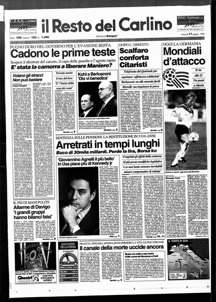 Il Resto del Carlino : giornale dell'Emilia